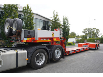 低装载半拖车 KÄSSBOHRER LB2 TIEF-BETT low loader semi-trailer / 16.5 m / Extendable semi-trailer / steered axles / 2 units：图2