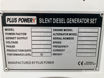 发电机组 PLUS POWER