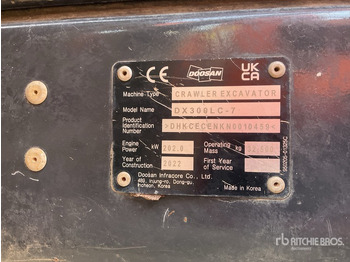 履带式挖掘机 DOOSAN DX300LC-7