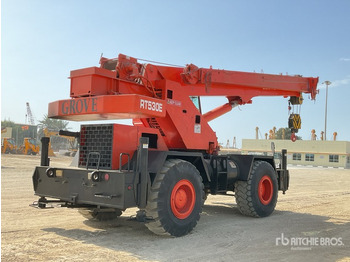 越野起重机 1999 Grove RT530E 30 ton 4x4x4 Rough Terrain Crane：图3