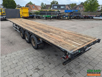 栏板式/ 平板半拖车 Tracon Trailers TO 3 3-Assen BPW - Schijfremmen - Open Laadbak 13.6m - HH Vloer - 10/2025 APK：图3