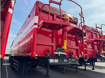 翻斗半拖车 Stas S300CX 58m3 Alcoa SAF Klep/Deuren combi, top condition 6350KG：图2