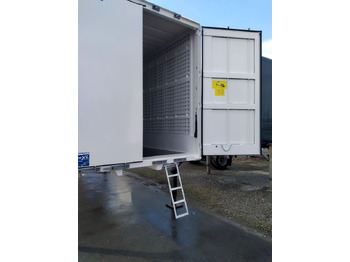 可拆卸车身 - 厢式 Krone Stahl-Glattwand Wechselkoffer, BDF-System, 7.450 mm lang：图2