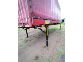 侧帘可拆卸车身 Krone Wechselpritsche mit Bordwänden und Plane, BDF-System, 7.450 mm lang.：图2