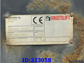 吊钩升降/ 箕斗装载机系统 HIAB Multilift XR21S53:图2 吊钩升降/ 箕斗装载机系统 HIAB Multilift XR21S53:图2