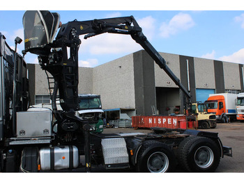 牵引车 Mercedes-Benz Arocs 2858 + PALFINGER Z15 (2022) + 6X4 + FOREST/WOOD/METAL EDITION：图5