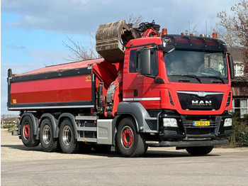 MAN TGS 35.400 8X4 TRIPLE!! EURO6!! Z-KRAAN/KIPPER!!TOP!! 租赁 MAN TGS 35.400 8X4 TRIPLE!! EURO6!! Z-KRAAN/KIPPER!!TOP!!：图2