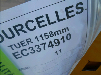 新的 车门及其零件 适用于 建筑机械 Caterpillar 3384008：图2