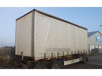 侧帘拖车 Fliegl DWP 270：图1