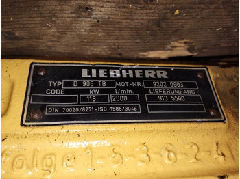 发动机及其零件 LIEBHERR