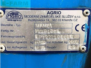 牵引式喷雾机 Agrio mamut 6036：图4