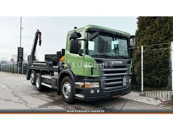 箕斗装载车 Scania P 360 Absetzkipper 6x2 Liftachse, gelenkte Achse：图4