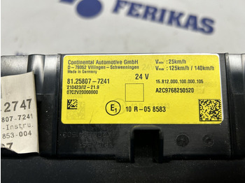 仪表板 适用于 卡车 MAN LED cluster, dashboard:图5 仪表板 适用于 卡车 MAN LED cluster, dashboard:图5