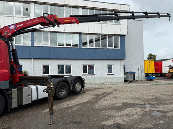 起重车 DAF CF 85.410 6X2 EURO 5 + HMF 3000K6 + REMOTE CONTROL：图3