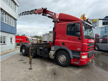 起重车 DAF CF 85.410 6X2 EURO 5 + HMF 3000K6 + REMOTE CONTROL：图4