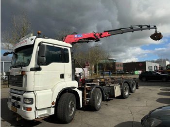 MAN TGA 35.440 8X2 - EURO 4 + HMF 2620K-RC 2018! + REMOTE + HYDRAUTO CABLE LIFT + LIFTING AXLE 租赁 MAN TGA 35.440 8X2 - EURO 4 + HMF 2620K-RC 2018! + REMOTE + HYDRAUTO CABLE LIFT + LIFTING AXLE：图1