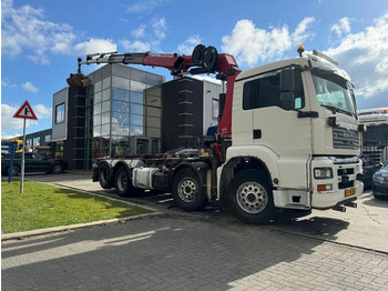 MAN TGA 35.440 8X2 - EURO 4 + HMF 2620K-RC 2018! + REMOTE + HYDRAUTO CABLE LIFT + LIFTING AXLE 租赁 MAN TGA 35.440 8X2 - EURO 4 + HMF 2620K-RC 2018! + REMOTE + HYDRAUTO CABLE LIFT + LIFTING AXLE：图2