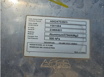 燃料箱 适用于 卡车 ACGB 787 Mercedes Actros - A6624703501 - Dieseltank  290 Liter：图5
