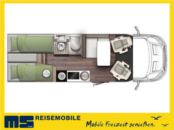 半集成房车 Forster T 669 EBN COUPÈ / -2025- / 165PS / EINZELBETTEN：图2