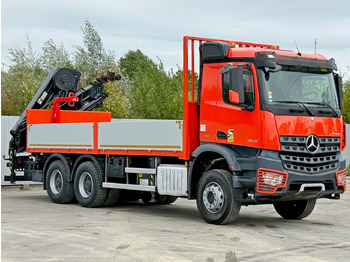 起重车 Mercedes-Benz AROCS 2643 *HIAB X-HIDUO 188 ES-5/FUNK * 6x4：图4
