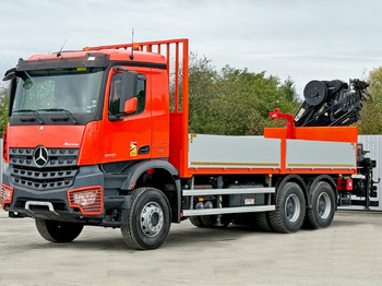 起重车 Mercedes-Benz AROCS 2643 *HIAB X-HIDUO 188 ES-5/FUNK * 6x4：图3