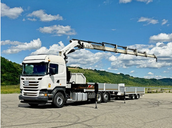 起重车 Scania R440 * HIAB 422 E-6 HIPRO + FUNK + Anhänger!*TOP：图2