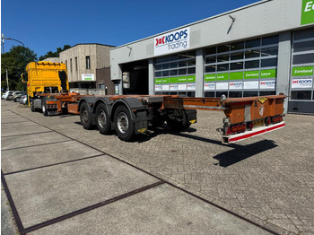 底盘半拖车 Broshuis MFCC container chassis Multi functioneel  2x 20 1x 30 1x 40 1x 45 saf assen uitschuifbaar tot 14,40：图2