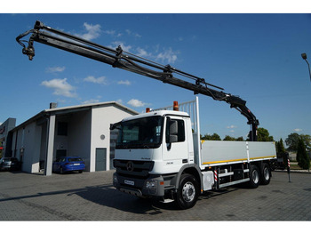 Mercedes-Benz ACTROS 2636 / 6x4 / SKRZYNIOWY 7 M + HDS HIAB -  WYSÓW 12,6 M / 租赁 Mercedes-Benz ACTROS 2636 / 6x4 / SKRZYNIOWY 7 M + HDS HIAB -  WYSÓW 12,6 M /：图2