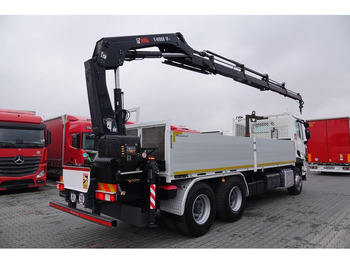 栏板式/ 平板卡车, 起重车 Renault C 380 / 6x4 / SKRZYNIOWY 6,6 m / + HDS HIAB 188 x-hiduo wysów: 1：图4