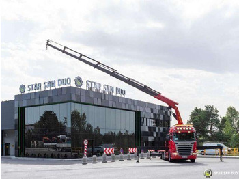 栏板式/ 平板卡车, 起重车 Scania R450 8x4 Palfinger PK 65002 SH HDS Crane:图3 栏板式/ 平板卡车, 起重车 Scania R450 8x4 Palfinger PK 65002 SH HDS Crane:图3