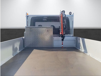 新的 栏板式/ 平板卡车, 起重车 Volkswagen Crafter 50 - Flatbed truck + crane：图5