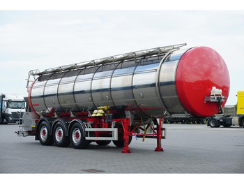 液罐半拖车 用于运输 食物 Wielton SOMMER / CYSTERNA SPOZYWCZA / 28 374 LITRÓW / 4 KOMOROWA / WEBAS：图2