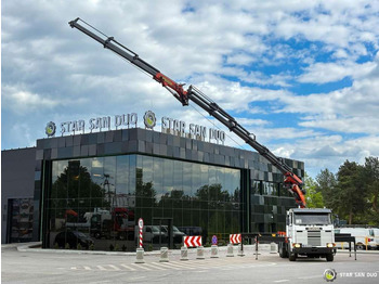 起重车 Scania  R143 HL 6x2 PALFINGER PK44002 Crane Kran：图4