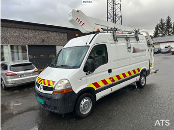 车载空中平台, 无侧窗厢式货车 Renault Master：图2