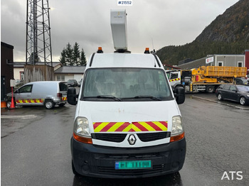 车载空中平台, 无侧窗厢式货车 Renault Master：图3