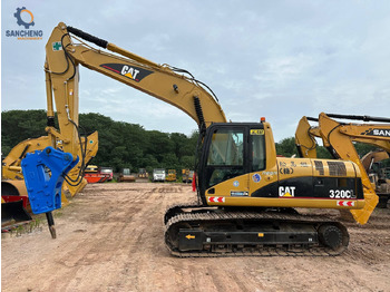 履带式挖掘机 CAT 320CL with hammer：图3