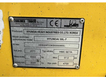 液化石油气叉车 Hyundai 30L-7：图4