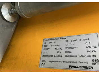 前移式叉车 Jungheinrich ETV318:图4 前移式叉车 Jungheinrich ETV318:图4