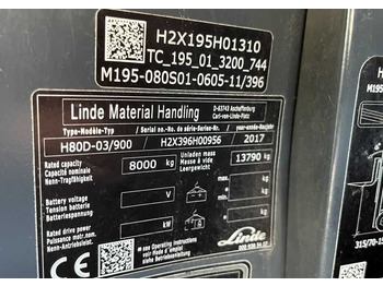柴油叉车 Linde H80D-03/900：图5