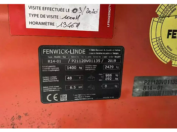 前移式叉车 Linde R14-01:图4 前移式叉车 Linde R14-01:图4