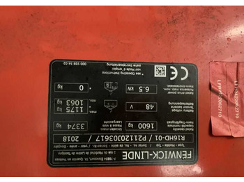 前移式叉车 Linde R16HD-01：图4