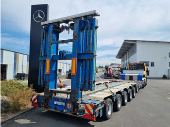 低装载半拖车 Goldhofer STZ-H6-57/80A Teleskop-Tieflader Waggontransport：图2
