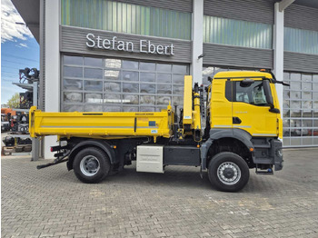 起重车 MAN TGS 18.430 4x4 BL Kran HMF 1130K-RCS Funk AHK：图5
