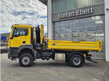 起重车 MAN TGS 18.430 4x4 BL Kran HMF 1130K-RCS Funk AHK：图4