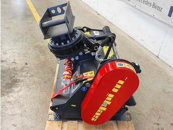 新的 林业表土疏松机 Seppi M. H3 105 /2-5to Mulcher Drehkranz lagernd：图3