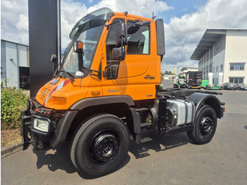 驾驶室底盘卡车 Unimog U 400 4x4 Fahrgestell Vario Pilot Zapfwelle LOF：图4