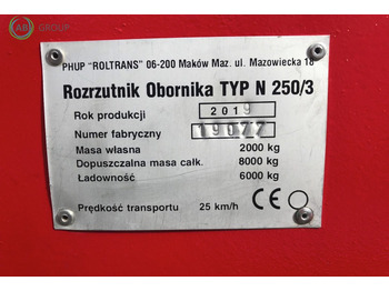 撒肥机 Manure spreader 6 t Roltrans N 250/3 LEO：图5