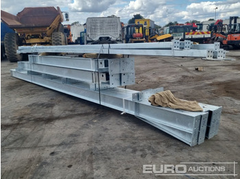 建筑集装箱 80' x 25' x 14' Galvanised Steel Frame Building：图3