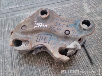 快速耦合器 Hydraulic Double Lock Quick Hitch 80mm Pin to suit 20 Ton Excavator：图2