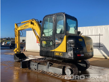 小型挖掘机 Hyundai R60-7：图3